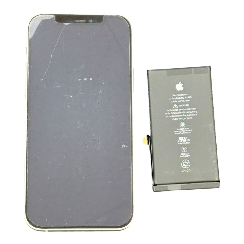 iPhone12 バッテリー交換 最大容量72％