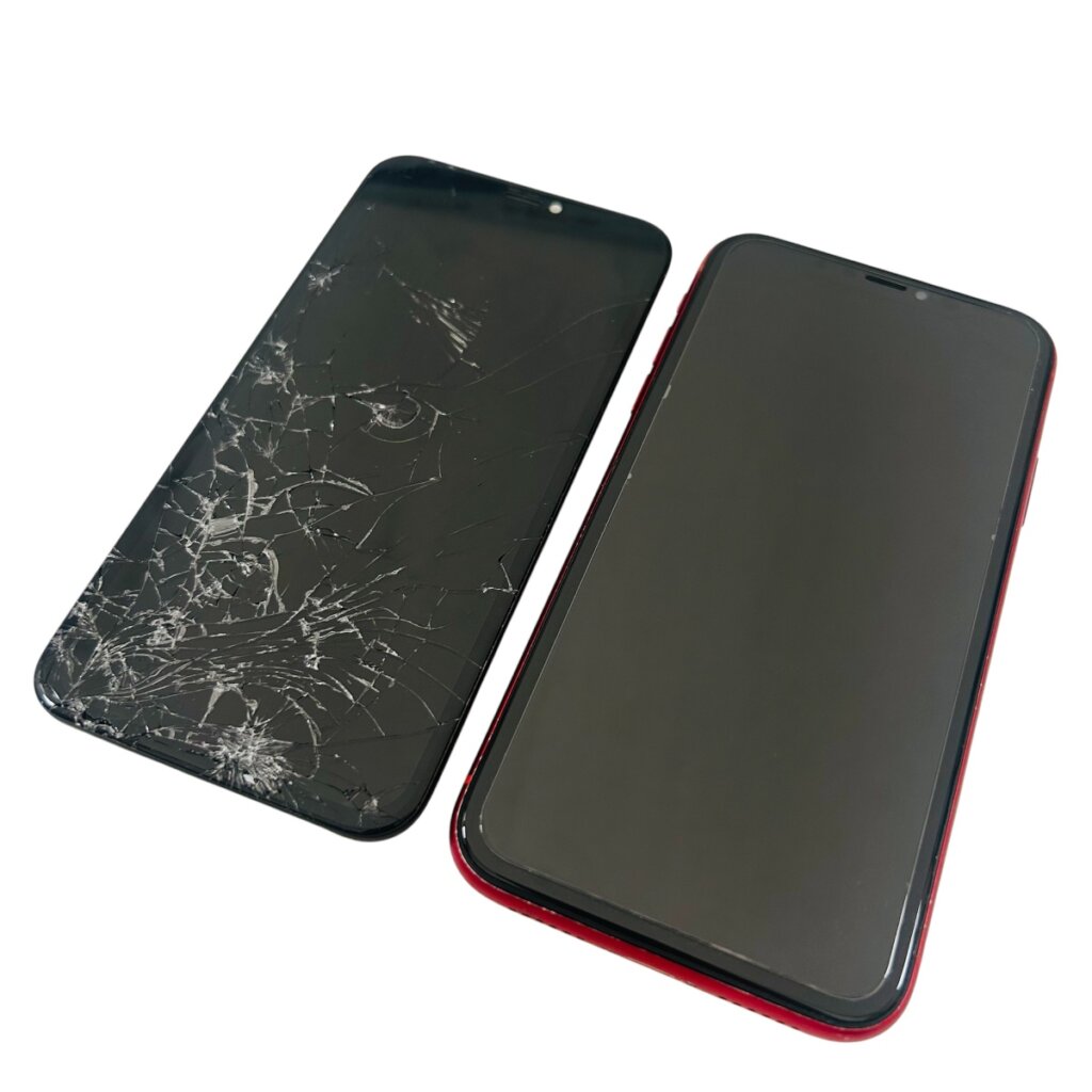 【即日修理！】iPhoneXR フロントパネル交換修理