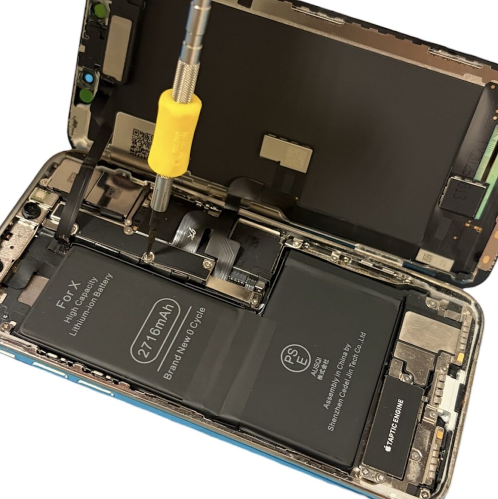 iPhoneXバッテリー交換修理