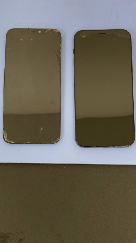 【iPhone12 液晶パネル交換】画面の表示不良とひび割れを改善｜伊勢崎市宮前町