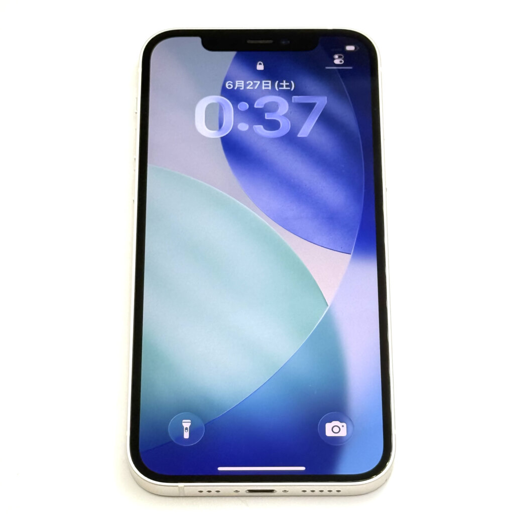 【iPhone12 フロントパネル交換】液晶は映るけどガラスが割れた症状に対応！｜高崎市寺尾町