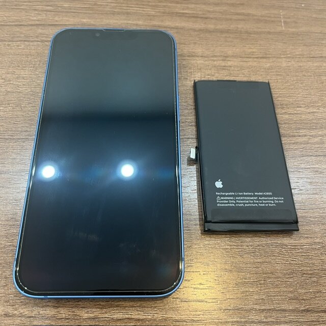 iPhone13修理 バッテリー交換｜川口市本町