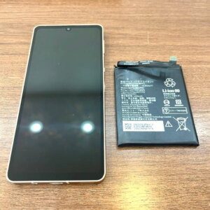 AQUOS sence6S バッテリー交換｜蕨市塚越