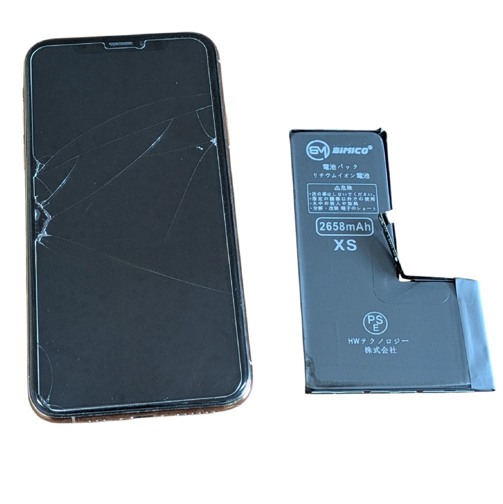 iPhoneXS バッテリー交換