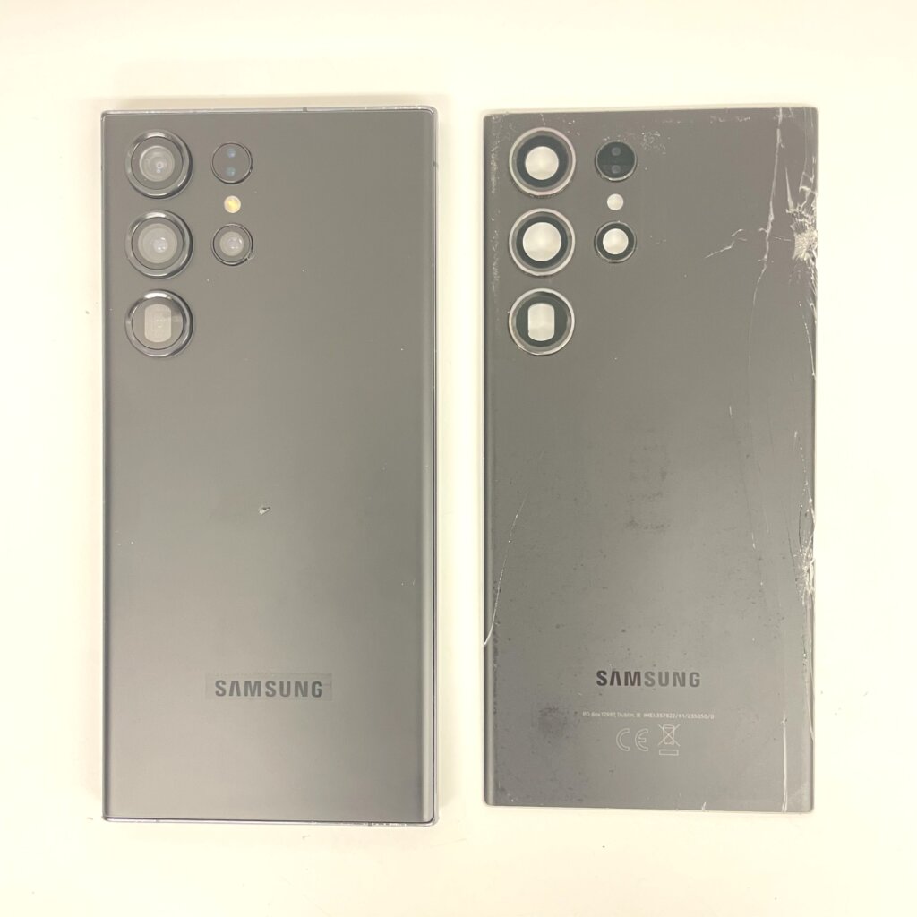 【Galaxy S23 Ultra バックパネル交換】ひび割れた背面パネルをきれいに交換！｜太田市東本町