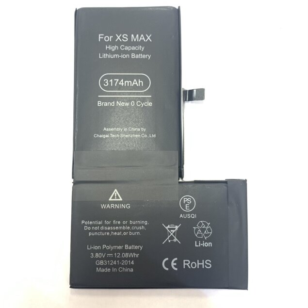 iPhoneXsmax　バッテリー交換