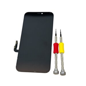 ただいま半額キャンペーン中！【フロントパネル交換:衝撃破損】iPhone12