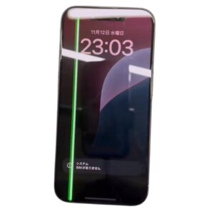 【落として液晶に緑の線が…】iPhone15 Pro 液晶交換