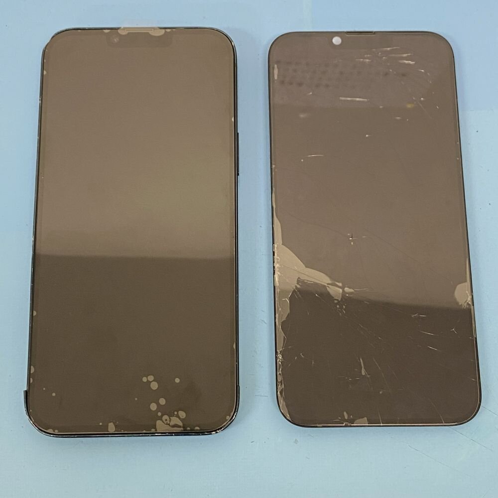 【iPhone14Plus 液晶パネル交換】画面割れを改善！｜伊勢崎市八幡町