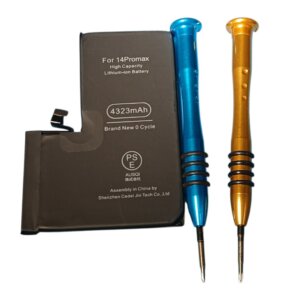 【充電の減りが早い】【即日スピード修理】iPhone14ProMaxバッテリー交換修理・八戸市より来店