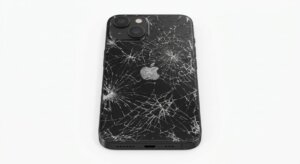 iPhone14　背面パネル交換