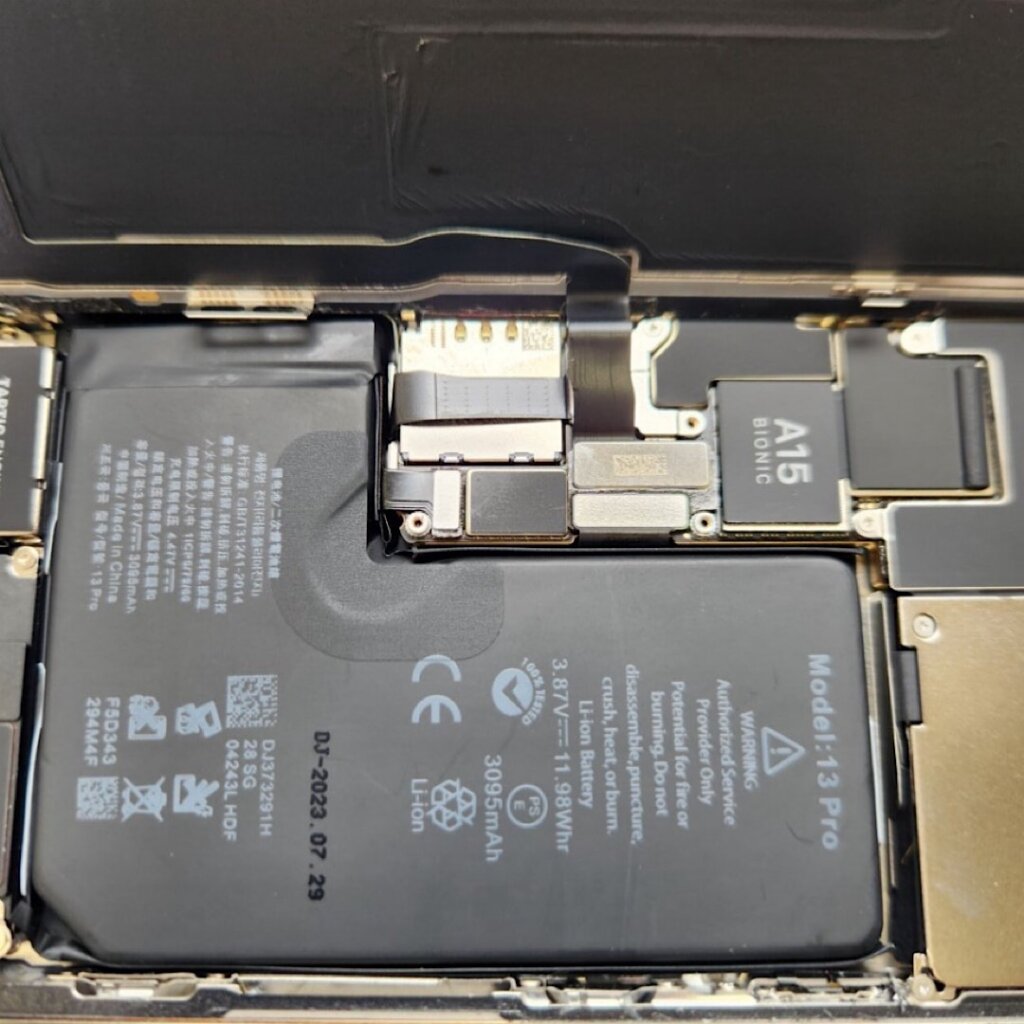 iPhoneバッテリー交換修理