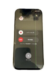 iPhone16Proの液晶画面交換修理