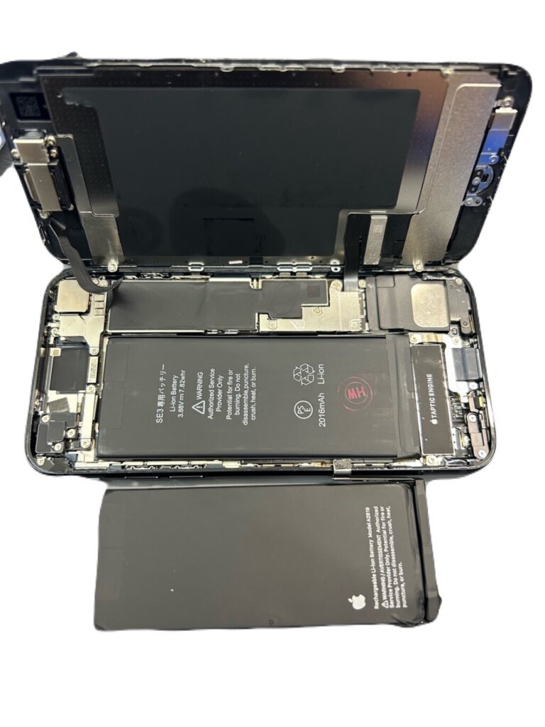 iPhoneSE第三世代バッテリー交換