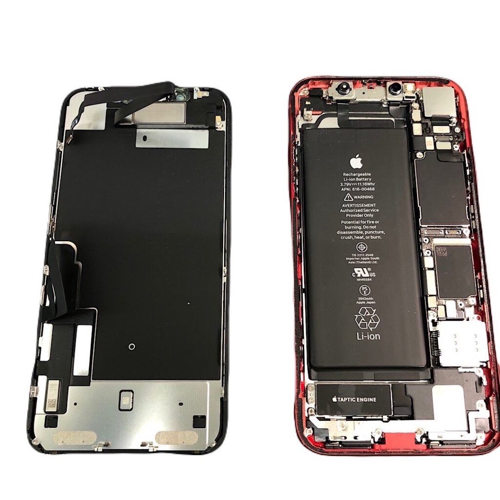 iPhoneXRバッテリー交換