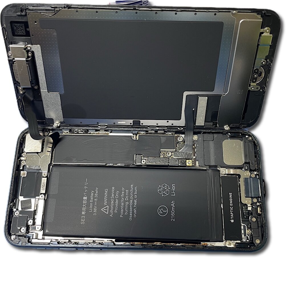 iPhoneSE2 ホームボタン交換|守谷市緑| 液晶交換も即日お渡しで修理対応しております‼︎