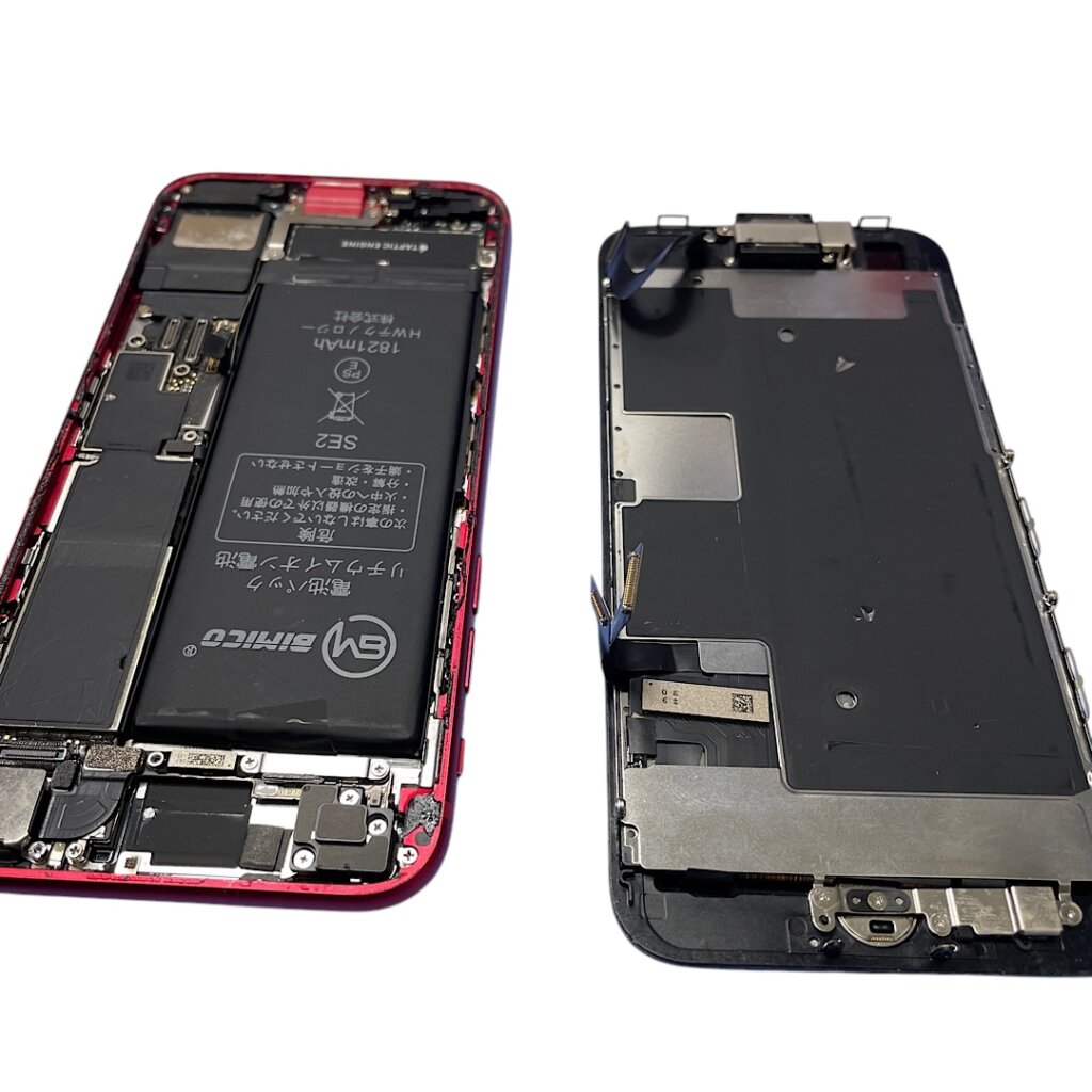 iPhone SE3バッテリー交換| 我孫子市| 液晶パネル交換も即日お渡しで修理対応しております‼︎