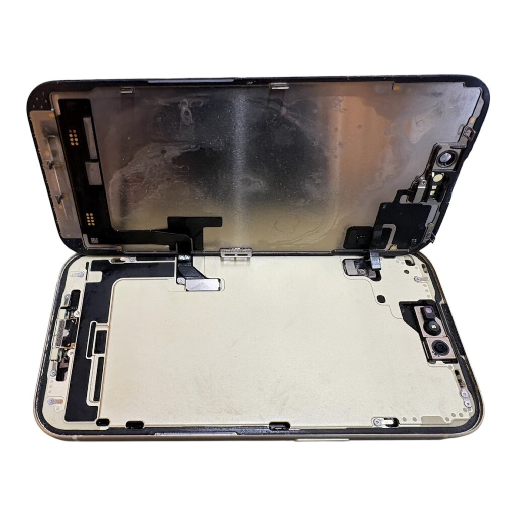 iPhone 15 水没による液晶不良