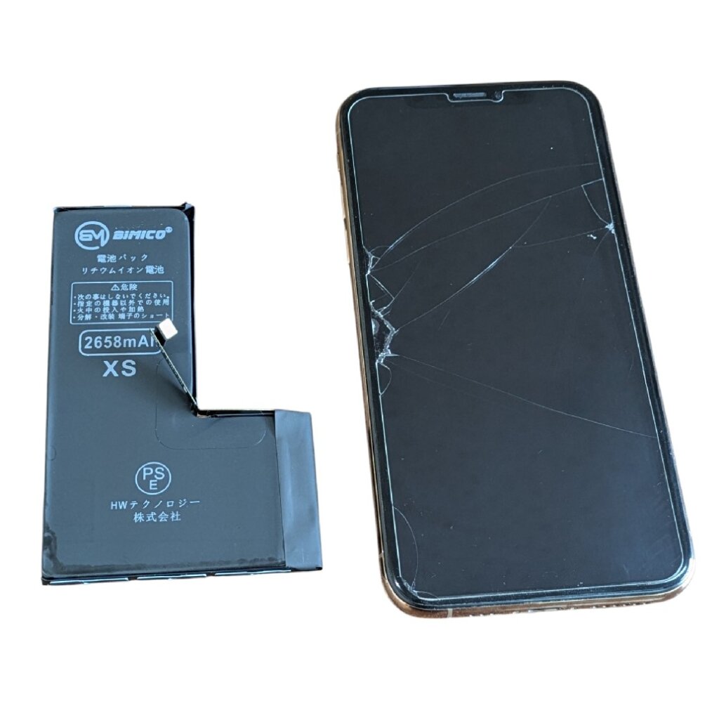 iPhoneXS バッテリー交換