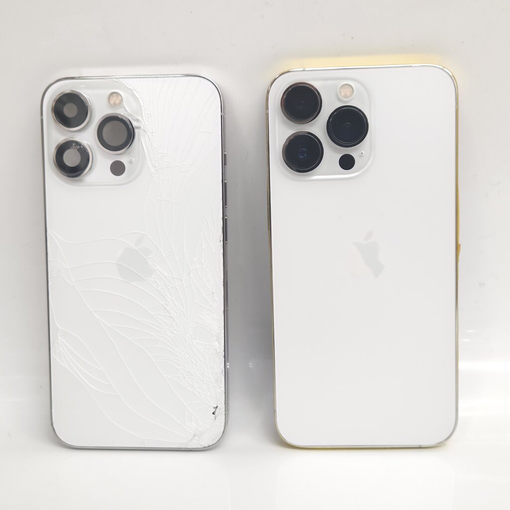 【iPhone13Pro バックパネル交換】背面の割れ・欠けが気になる端末を修理！｜前橋市江田町
