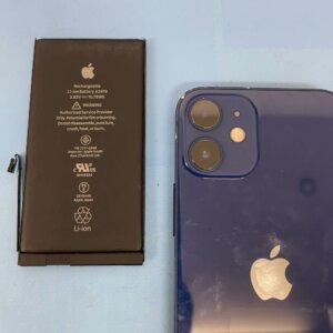 【iPhone12 バッテリー交換】充電の減りの速さを改善！｜伊勢崎市富塚町