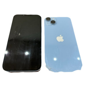 📱【飯能市｜iPhone13 mini フロント画面割れ・背面パネル割れ】