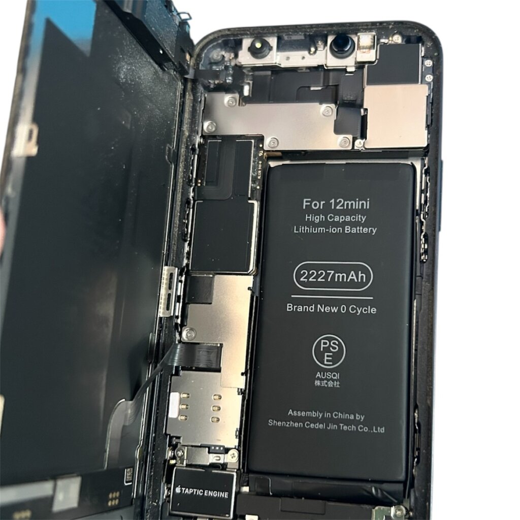 iPhone12mini バッテリー交換