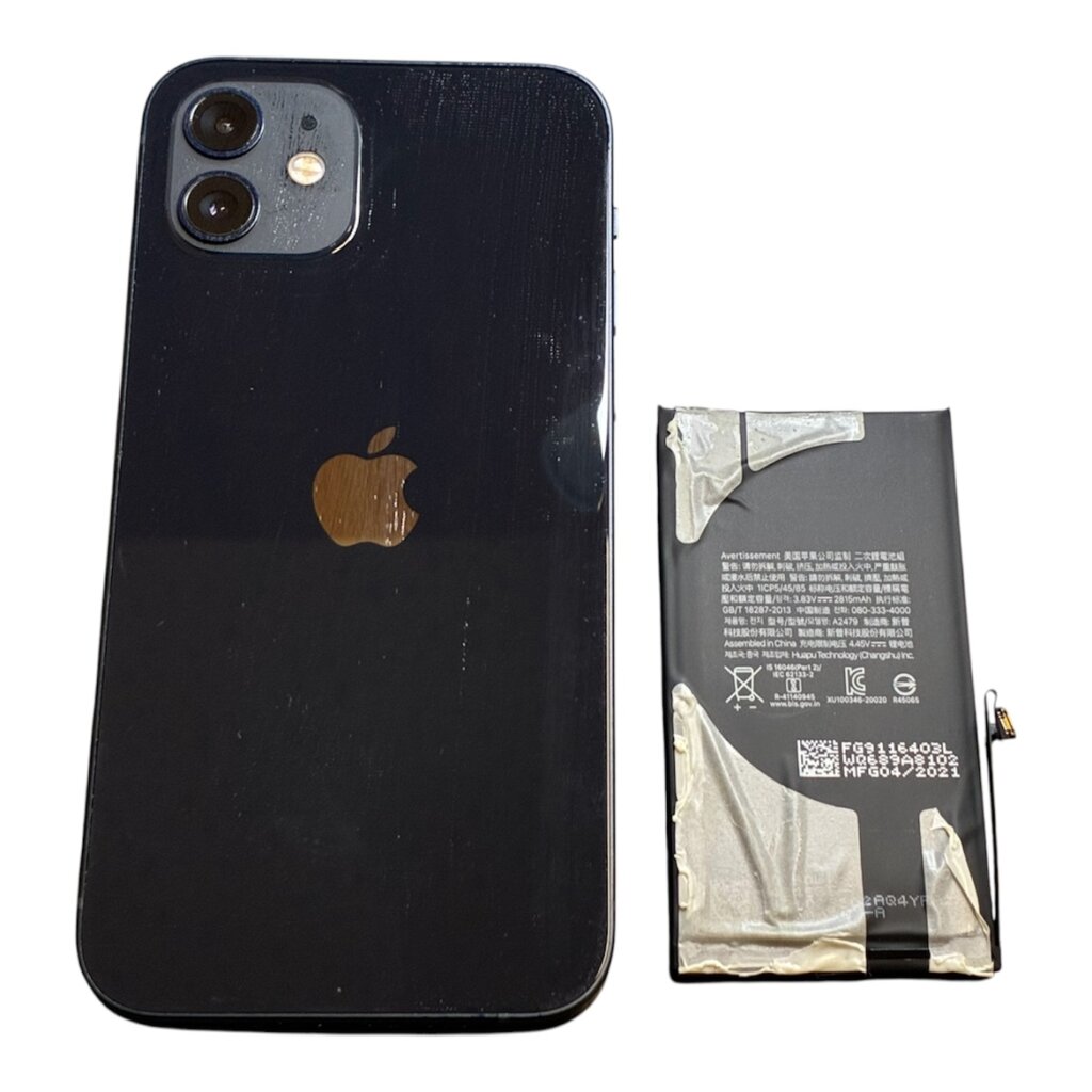 iPhone12 バッテリー交換