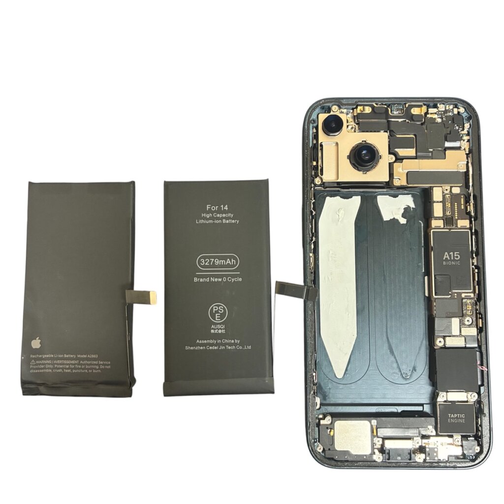 iPhone 14 バッテリー交換