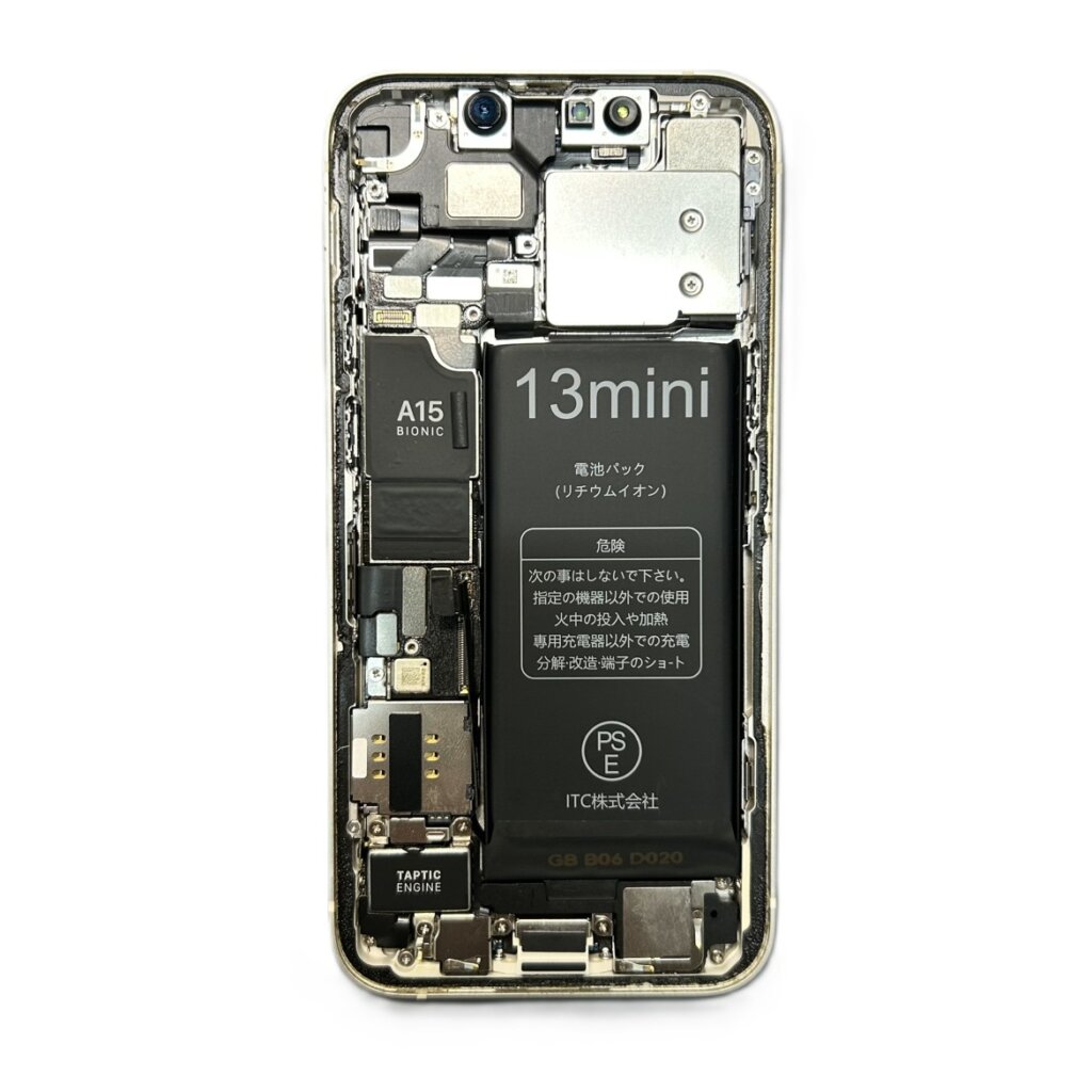 iPhone 13mini　バッテリー交換