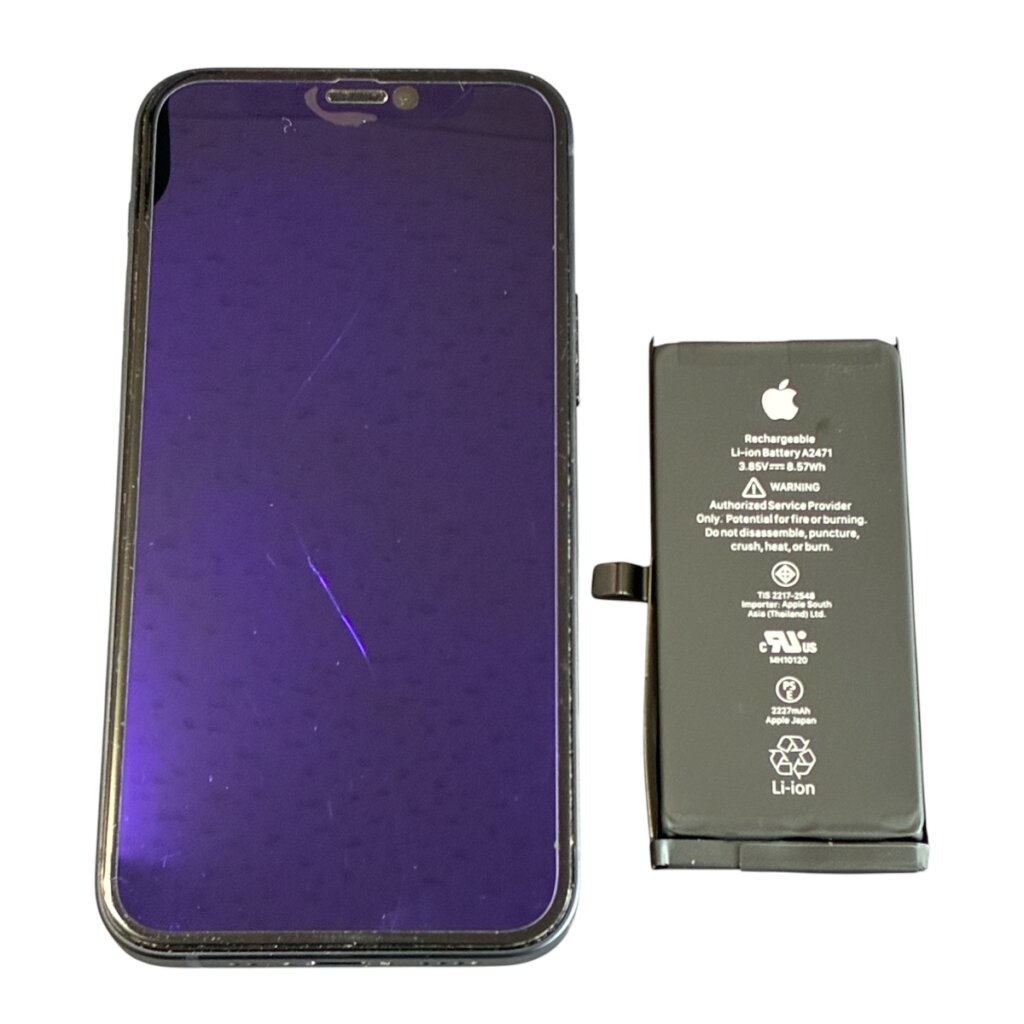 iPhone12mini バッテリー交換