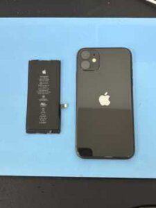 【iPhone11 バッテリー交換】急に電源が落ちる症状を改善！｜伊勢崎市三和町