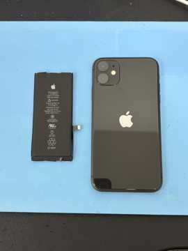 【iPhone11 バッテリー交換】急に電源が落ちる症状を改善！｜伊勢崎市三和町