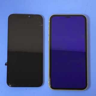 【iPhone11 液晶交換】画面が映らない・黒いにじみもデータそのままで即日修理｜伊勢崎市下触町