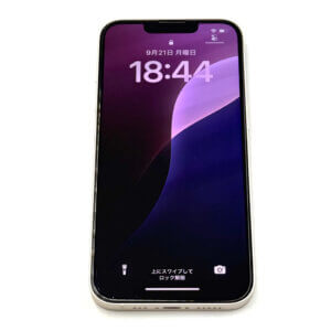 【iPhone13 フロンパネル交換】表示は映るけど割れている画面を改善！｜前橋市新前橋町